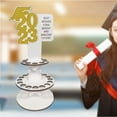 thumbnail image 6 of 2023 Graduation Gift Money Holder, Money Organizer, Creative, Double Layer, Decorations DIY Graduation Money Cake for Graduation Party aureate, 6 of 10