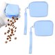 thumbnail image 1 of Uxcell Pouch para Golosinas de Perro, Silicona Portátil con Cierre (Azul, 2 Pcs), para Entrenamiento y Paseo, 1 of 7