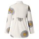 thumbnail image 4 of ICHUANYI Clearance Fashion Women's Loose Buttons Printing Lapel Long Sleeves T-shirts Blouse Tops(White, M) ICHUANYI WER2023081110967, 4 of 7