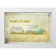 thumbnail image 1 of Murdock, Ramona 18x13 White Modern Wood Framed Museum Art Print Titled - Baby Lets Travel, 1 of 4
