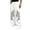 Z65-White, variant on Y2K Streetwear Sweatpants for Men Oversized Baggy Fit Elastic Waist Spiky Gothic Art Print Functional Side Pockets Skateboarding Hop Casual Sweatpants for Men
