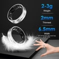 thumbnail image 3 of Monitor de actividad física Smart Ring Dekeof impermeable para mujeres y hombres, 3 of 8