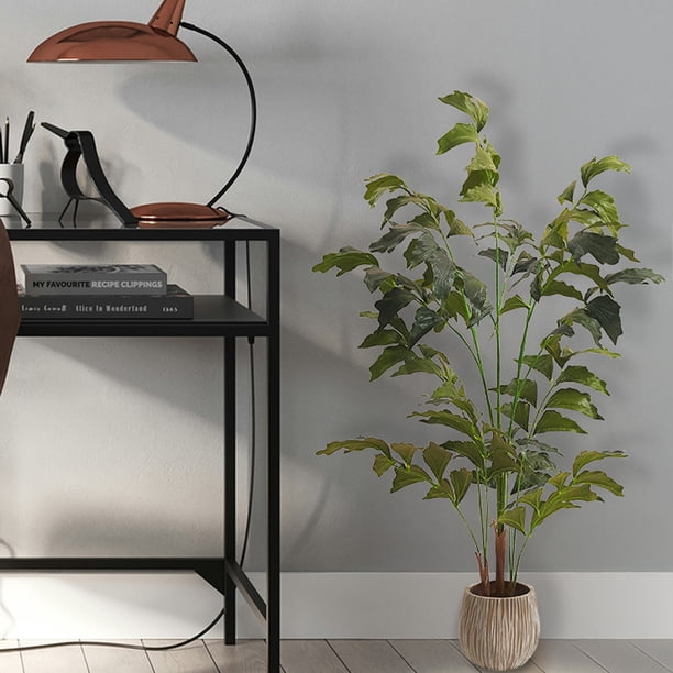 Planta artificial moderna decorativa Real Style Palmera caryota de 130cm de alto Artego para hogar sala comercio oficina