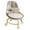 Blanc, variante sur Luzkey Tabouret Roulant Siège Roulant Tabouret Polyvalent pour Changer de Chaussures avec Dossier Tabouret Chaise Tabouret à Poulie pour Mise en Forme Bibliothèque Salon Cuisine Rose