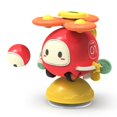 thumbnail image 3 of Cartoon Car Infant  Top Sensory Toy with Suction Cup, Detachable Vivid Colors Soft Plastic for Bathing and Dining, 3 of 8