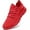 Red, variant on REUR RO RO Mens Sneakers Casual Running Shoes Breathable Athletic Fashion Walking Outdoor Mesh Sneakers