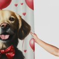 thumbnail image 3 of Patifu Cute Dog Chic Modern Bathroom Decor Shower Curtain with Hooks 100% Polyester Fiber 69"x72, 3 of 7
