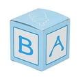 thumbnail image 6 of Balsa Circle 25 Blue 2" Square Baby Shower Party Favors Gift Boxes Birthday Party Decorations Whole, 6 of 8