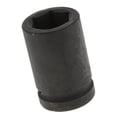 thumbnail image 1 of Nut Socket, 32mm, 1'' Drive, 6 Point - 28mm Long Universal for All Vehicle Installation, Removal, Repair Tool, 1 of 8