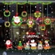 thumbnail image 2 of Calcomanías navideñas de PVC para pared y ventanas, calcomanías para escaparate de tienda de vidrio, Año Nuevo, decoración de fiesta, Festival, 2023, 2 of 4