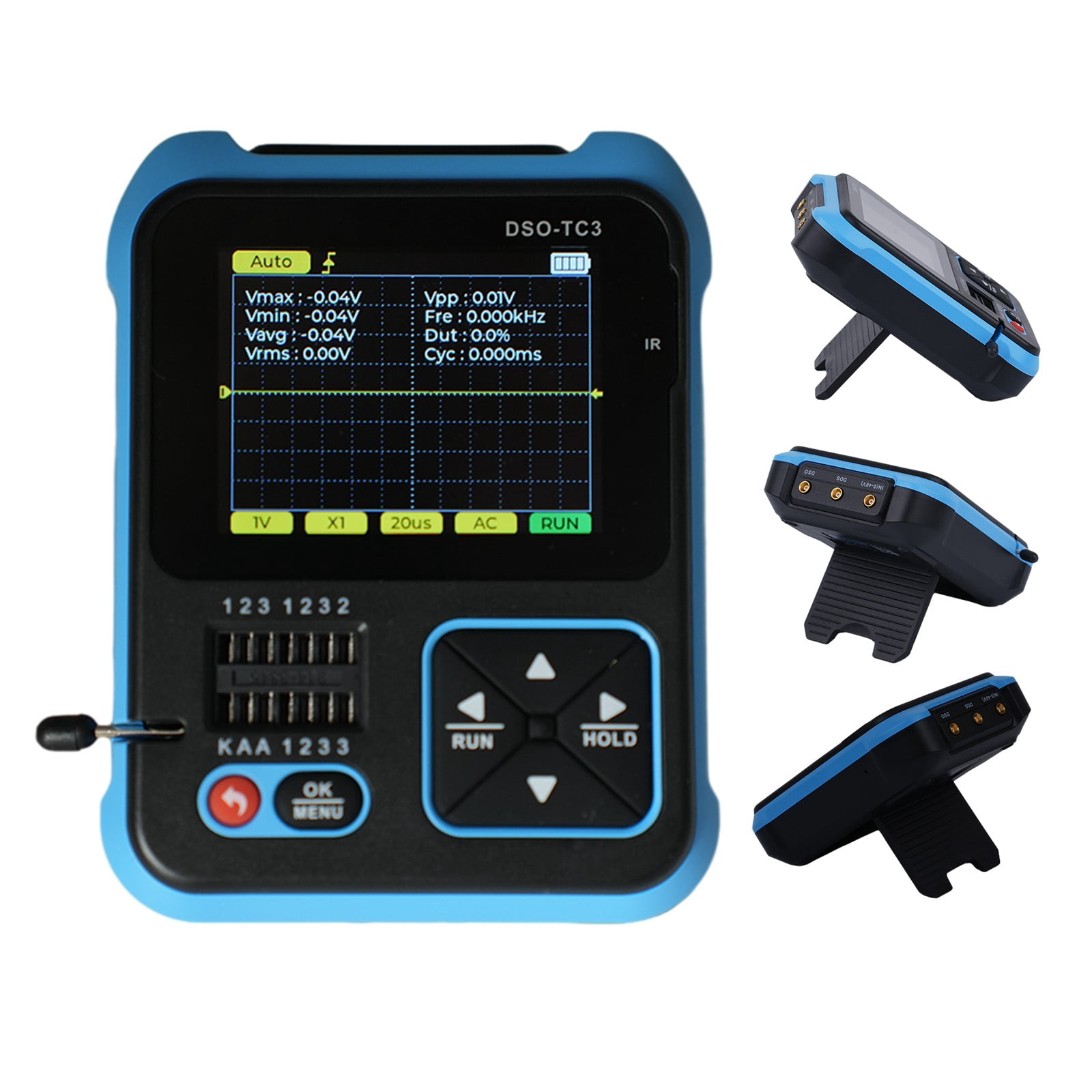 Dreamhall Advanced Dso Tc3 Multifunctional Device Combining A Digital Oscilloscope Transistor Tester and Signal Generator,STANDARD
