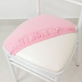 thumbnail image 2 of Efavormart 5 Pack Spandex Chiavari Chair Cushion Covers Pink - Washable Stretch Fitted Seat Pad Slipcovers for Dining Chairs, 2 of 5