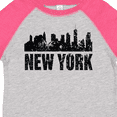 thumbnail image 4 of Inktastic New York Skyline Grunge Boys or Girls Toddler T-Shirt, 4 of 5