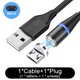 thumbnail image 1 of Cable magnético USB tipo C 5A SFC para Huawei 3A, carga rápida para iPhone, Xiaomi, Samsung, OPPO, Cable USB magnético Microusb para android Tan Jianjun  unisex, 1 of 2