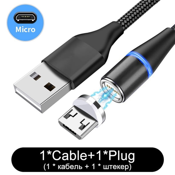 Cable magnético USB tipo C 5A SFC para Huawei 3A, carga rápida para iPhone, Xiaomi, Samsung, OPPO, Cable USB magnético Microusb para android Tan Jianjun unisex