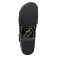 thumbnail image 6 of Spring Step L'Artiste Aneria Women's Mule Round Toe Clog - Hand-Painted Floral Laser Cut Leather - Adjustable Hook-and-Loop Strap Brushed with Gold Buckle, 6 of 7