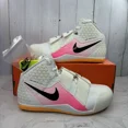 thumbnail image 1 of Ni-k-e Mens Size 9 Ni-k-e Zoom Javelin Elite 3 Track White Pink AJ8119-101, 1 of 6