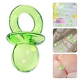 thumbnail image 4 of 200 mini chupetes de acrílico transparente para baby shower, decoraciones para fiestas de baby shower, centros de mesa para niño y niña, 4 of 8