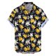 thumbnail image 5 of Ceisia Men's Tropical Floral Print Short Sleeve Button Down Hawaiian Shirt for Beach Vacation Yellow M Gifts, 5 of 7