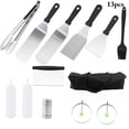 thumbnail image 2 of Bangcool Barbecue Accessories Set Portable: BBQ Tools Kit Griddle Turners Ketchup Bottles, 2 of 10