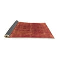 thumbnail image 2 of Ahgly Company Indoor Square Oriental Orange Industrial Area Rugs, 7' Square, 2 of 4