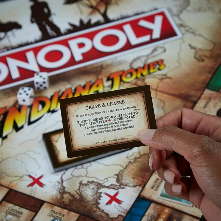 Monopoly Indiana Jones Edition モノポリー Amazon.com: Hasbro Gaming Monopoly Indiana Jones Game