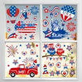 thumbnail image 2 of Patriotic Window Clings 9Sheets Vinyl Stickers 4th of July Decorations for Indoor Home Glass（11.8×7.87in）, 2 of 6
