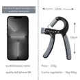 thumbnail image 2 of Grip Trainer Forearm Strength Trainer Adjustable Grip Strengthener 11-132 lbs Hand Strength Trainer for Gym Home and Daily Exercise Portable Fitness T, 2 of 5