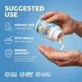 thumbnail image 6 of Clean Nutraceuticals Immune Defense Support Supplement 8 in 1 with Zinc 50mg Quercetin, VIT C 1000mg, Vitamin D3 5000 IU, Elderberry, Ginger - Immunity System Booster for Adults, Vegan - 60 Count, 6 of 9