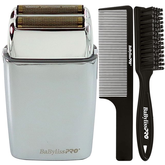 Afeitadora BaByliss Pro FOILFX02 inalámbrica de doble lámina metálica FXFS2S