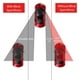 thumbnail image 2 of Espejo de punto ciego LivTee rectangular HD Glass para coche, paquete de 2, 2 of 5