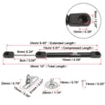 thumbnail image 2 of Unique Bargains 2pcs 10inch 45N/10Lb Universal Gas Spring Shock Lift Supports Gas Struts for RV Car Boat, 2 of 8