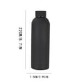 thumbnail image 3 of EclipseJewels Personalized 16.9oz (500ml) Stainless Steel Insulated Water Bottle with Small Mouth & Handle, Portable Outdoor Sports Thermos for Hot & Cold Drinks,black, 3 of 4