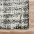 thumbnail image 3 of Laddha Home Designs 5' x 7.75' Gray and Ivory Slate Hand Loomed Rectangular Wool Area Throw Rug, 3 of 8