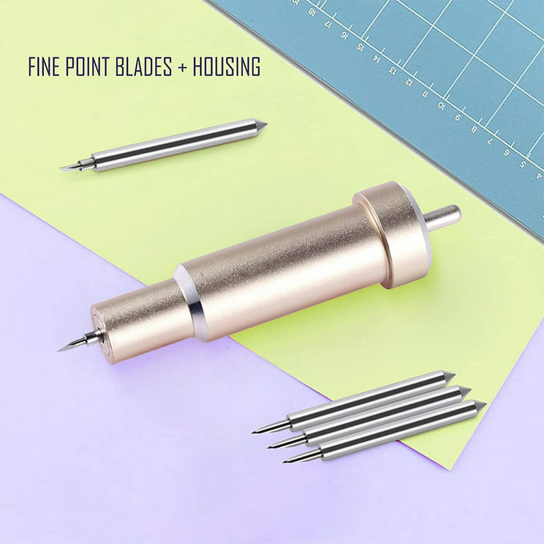 Protoiya Premium Fine Point Blade Plus Housing,Fine Point Blade and Housing  Perfect for Flat, Card Stock, Vinyl, and Faux Leather,Compatible with Cricut  Maker and Cricut Explore 