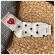 thumbnail image 4 of Estilo Japonés Street Wear Personalizado Deportes Mujeres Calcetines Negro Blanco Rayas Lunares Color Sólido Amor De Moda Medio Tubo Casualpangjing, 4 of 4