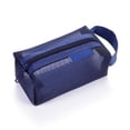 thumbnail image 3 of HAOAN Portable Square Mesh Storage Bag Zippered Mesh Cosmetic Bag Small Square Mesh Purse Travel Storage Carry Pouch Face & Storage Bags Discount, 3 of 8