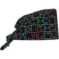 thumbnail image 1 of Working Cap with Sweatband for Women Men, Adjustable Cleaning Working Hats, Surgical Caps(Tie Back), 1 of 6