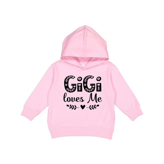 Inktastic My Gigi Loves Me Girls Toddler Hoodie