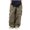 Army Green, variant on Wancir Girl's Baggy Pants Drawstring Elastic High Waist Loose Long Cargo Pants with Pockets