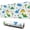 White Dinosaurs Palms, variant on Long Mouse Pads for Desk,White Dinosaurs Palms Clouds Pattern Desk Mats on Top Of Desks, Desk Mouse Pad Extra Large with 3mm Non-Slip Base and Stitched Edge for Gaming,Office,Work,Home 31.5"x11.8"