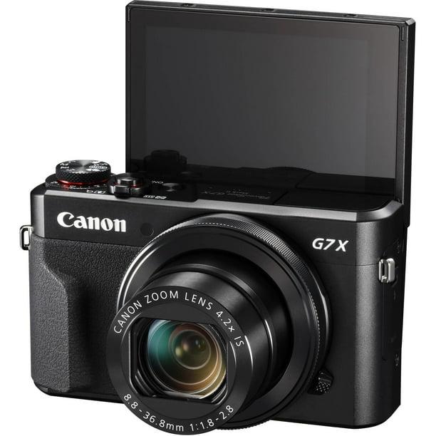 Canon PowerShot G7 X Mark II Digital Camera (Black) - Walmart.ca