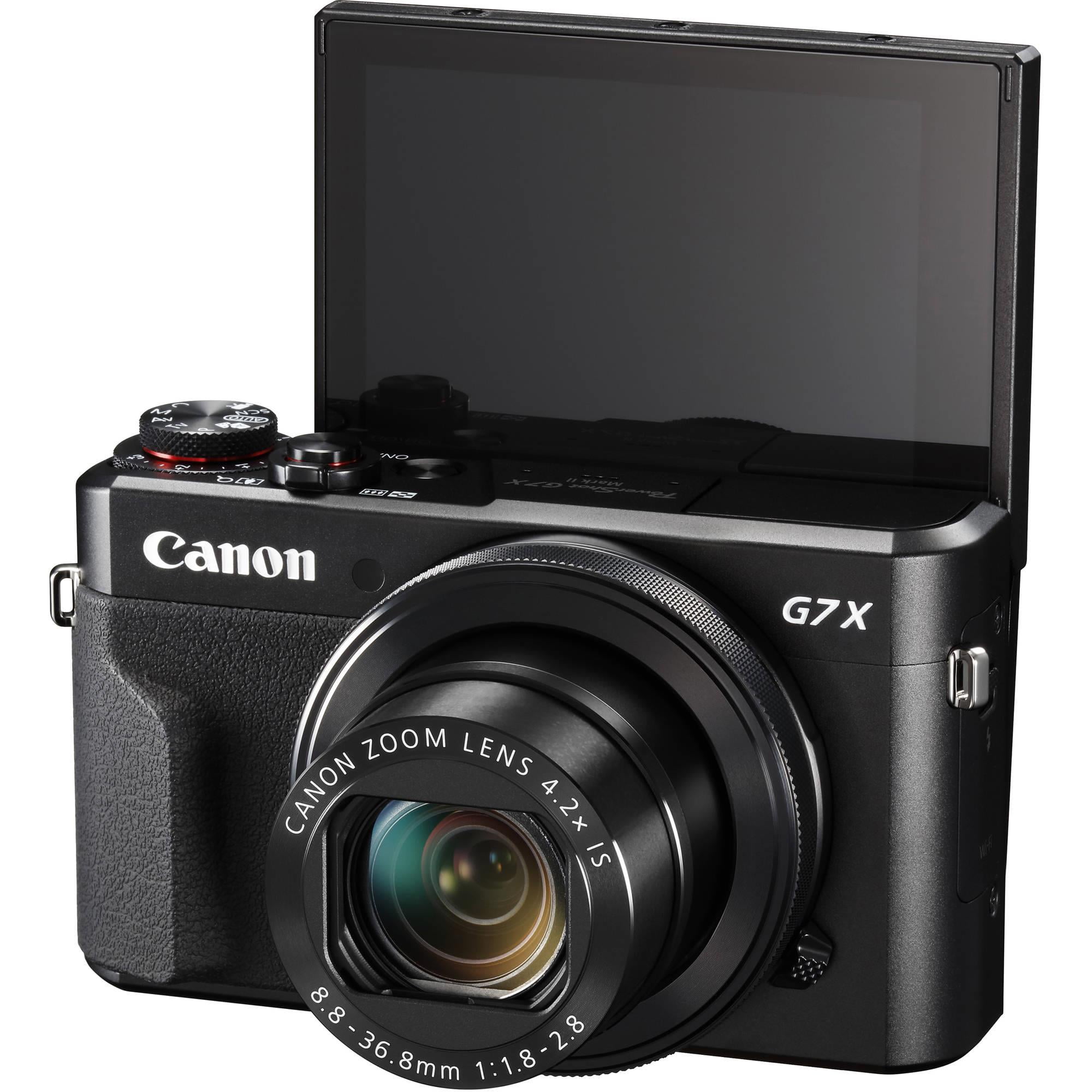 Canon PowerShot G7 X Mark II Digital Camera (Black) | Walmart Canada