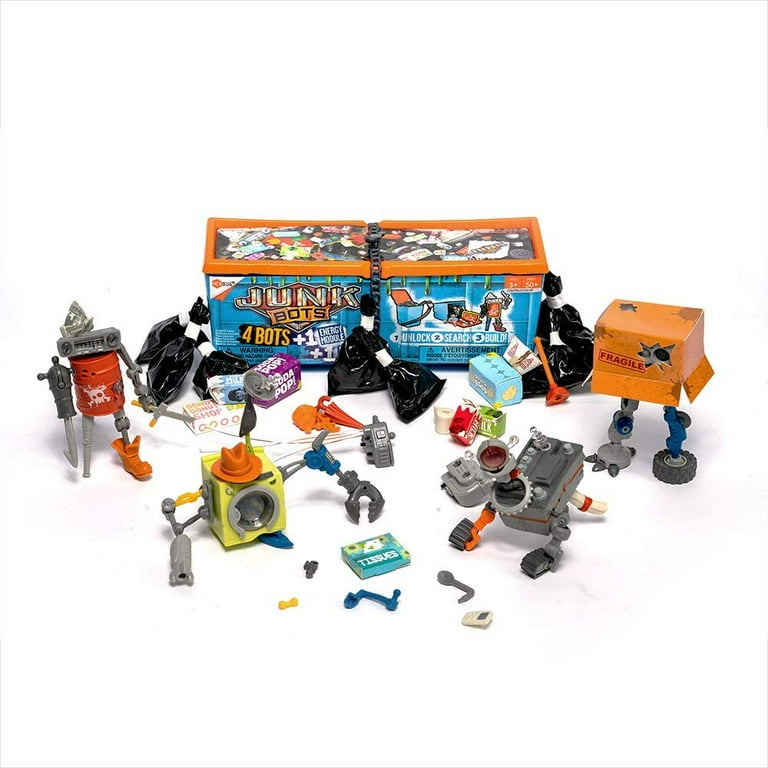HEXBUG JUNKBOTS Industrial Dumpster Surprise Kit - Collectible Toy