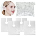 thumbnail image 1 of 100 Pcs Cape de Salon de Coiffure Jetable avec 100 Pcs Couvre-Oreilles, 1 of 10