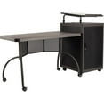 thumbnail image 4 of Oklahoma Sound Metal Teacher's WorkPod Desk and Lectern Kit in Charcoal, 4 of 11