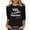Black, variant on Womens Winter "YES I'M ALWAYS FREEZING" Graphic Short Sleeve T-Shirt - Loose Fit Casual Daily Wear,Purple,XXXL
