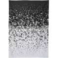 thumbnail image 7 of SKYSONIC 60"x120" Square Tablecloth with Snowflake Black and White Background Prints, Anti-Wrinkle and Smooth Table Cloth for Kitchen/Home Party Decoration, 7 of 7