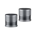 thumbnail image 3 of DOLITY Adjustable Bed Chair Risers 2Pcs Table Mats for Household Tea Table Cupboard Gray, 3 of 9