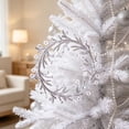 thumbnail image 6 of Christmas Decoration Crystal Ornaments,Hanging Acrylic Christmas Wreath Shaped Ornaments for Christmas Tree Winter New Year Fireplace Party Holiday Decoration, 6 of 7